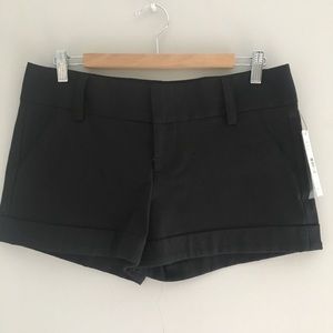 Alice + Olivia Candy Cuff Shorts - Black